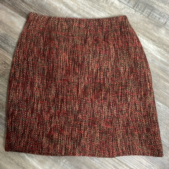 Gianni tweed wool mini skirt made in the USA size 4 - Picture 1 of 6